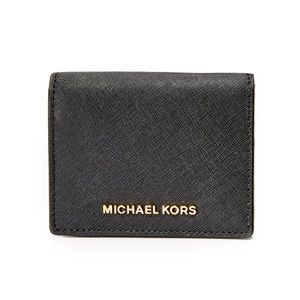 Micheal Kors Black Leather Wallet